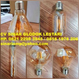 Lampu Edison Filament Retro Industrial Vintage Cafe Decorative Light Bulb